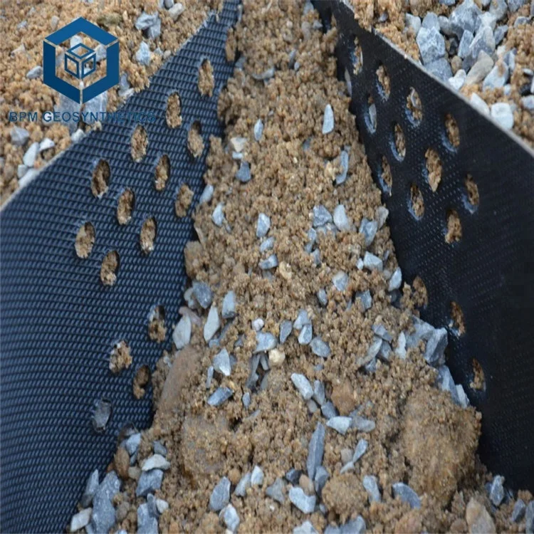 Black Plastic Geowebs Driveway Erosion Control HDPE Geocell for Road Construction in America