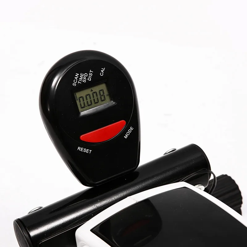YIXI Under Desk Bike Pedal Exerciser  Portable  Bike for Arm Leg Exercise Mini Exercise Peddler with LCD Display