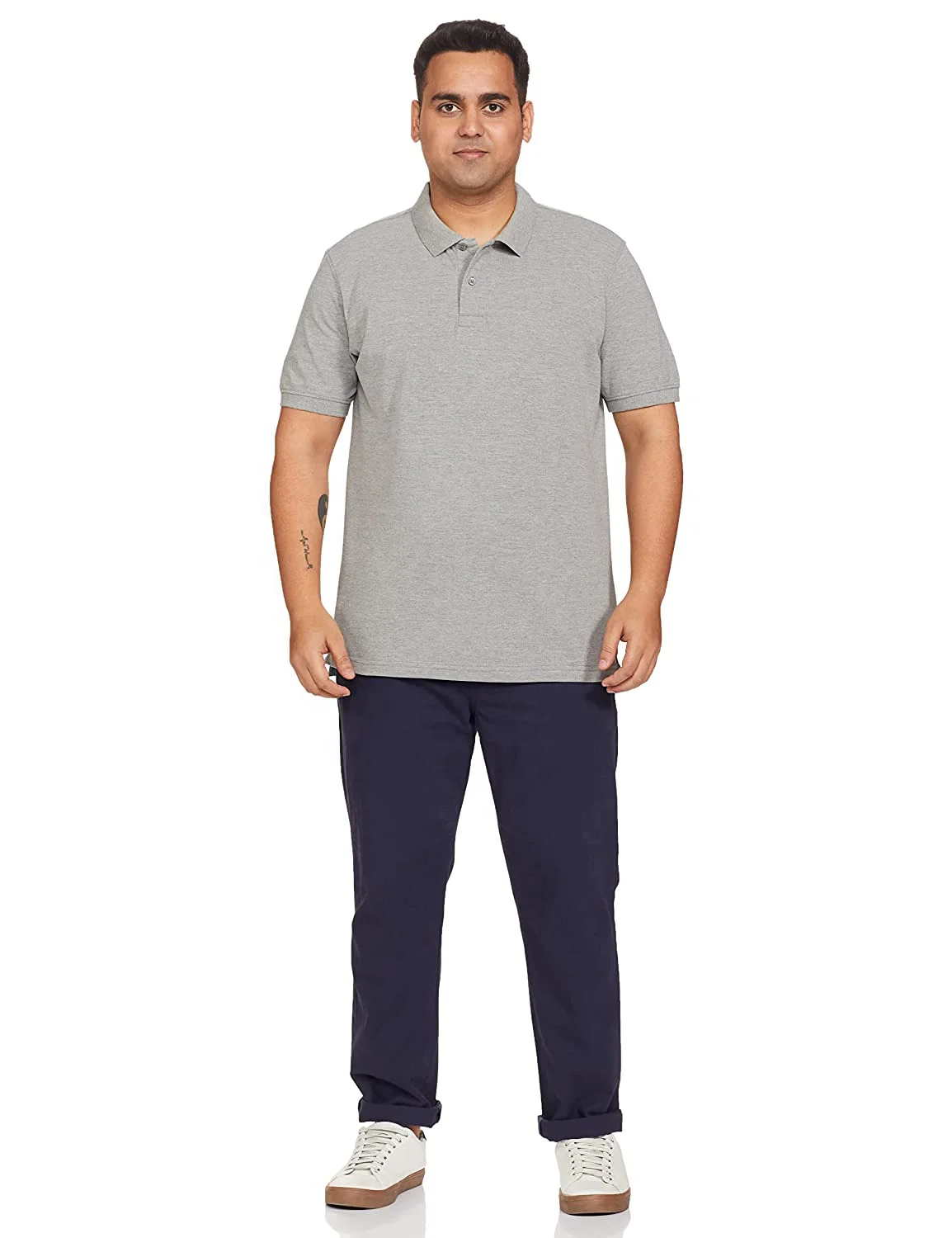 Custom Printed Embroidered Men Unisex Collar Shirts Blank Cotton Polyester Polo Shirt High Quality Bulk Polo Shirts with Logo