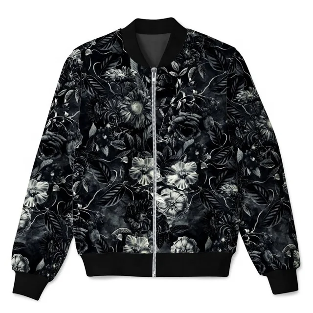 GALACTIC DRAGON SCALE TEAL BOMBER JACKET
