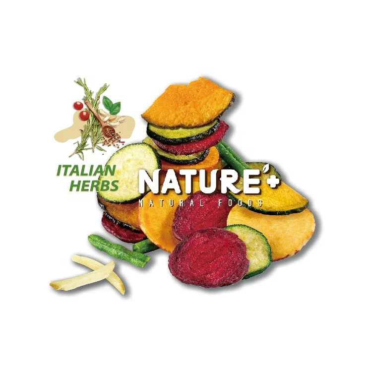 Смешанные чипсы для овощей, итальянские травы, без консервантов, хороший источник волокна, без примесей, снэки, жареные чипсы