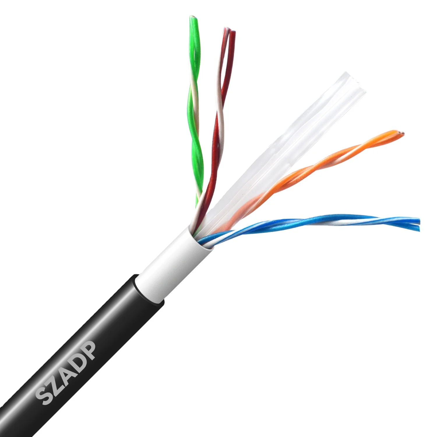 Высококачественные коммуникационные кабели Cat6 от фабрики Shenzhen Adp по заводской цене