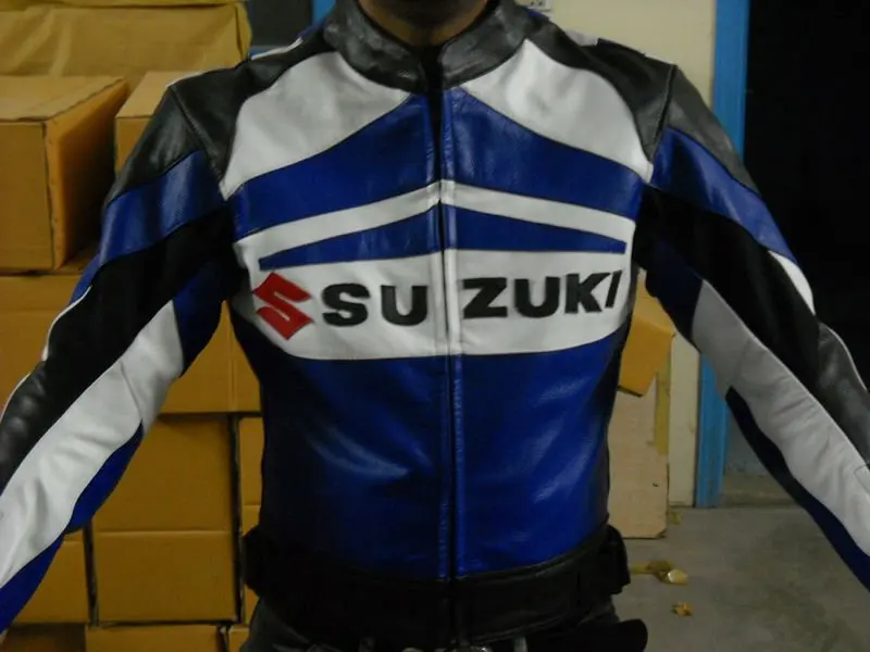 Racing Motorbike Textile Leather Jacket   Men Motorcycle Leather Repsol Motorbike New Design Customize Summer racing jacket