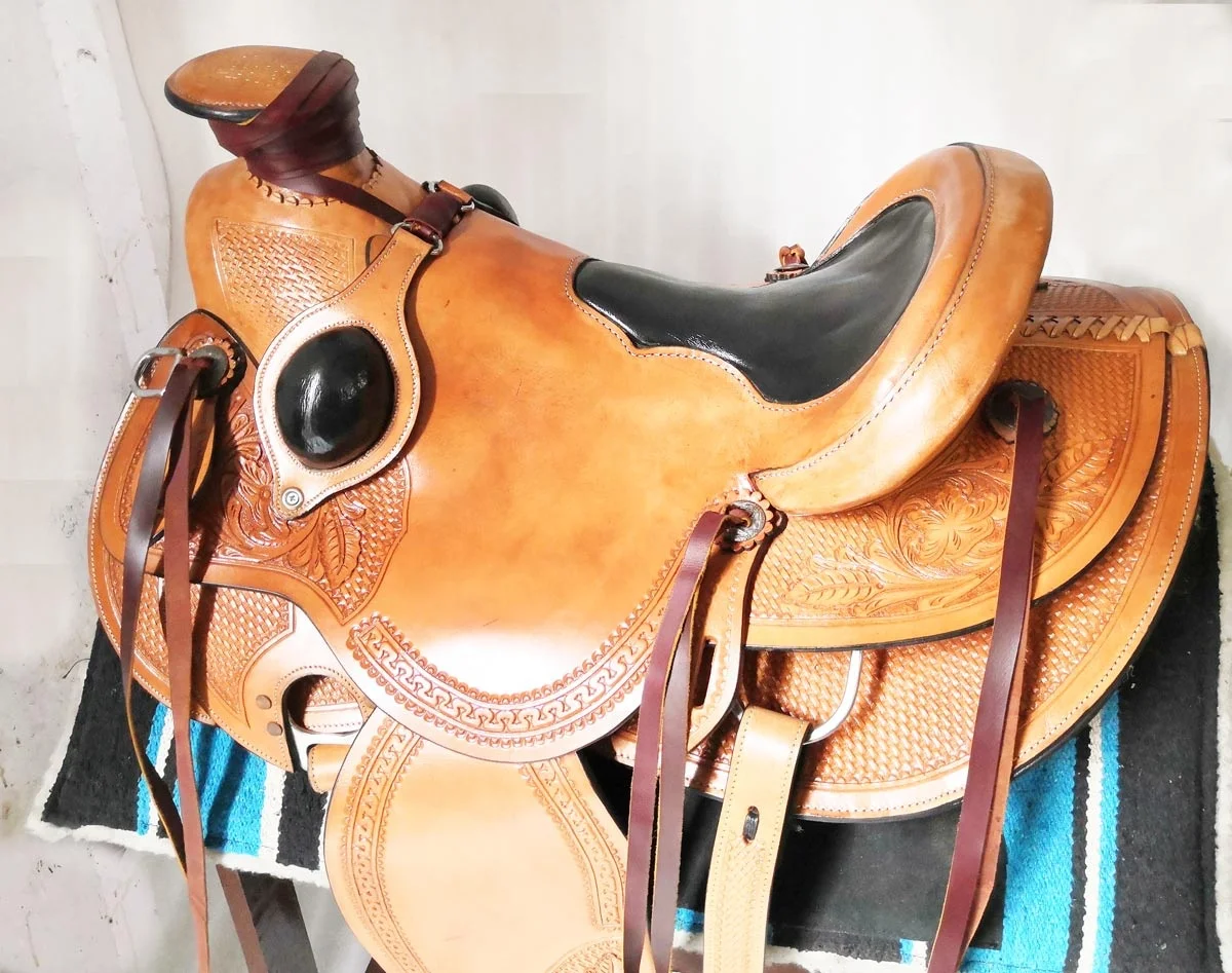 Высококачественные ковбойские сиденья для лошадей из чистой кожи седло ручной работы от производителя Fab International