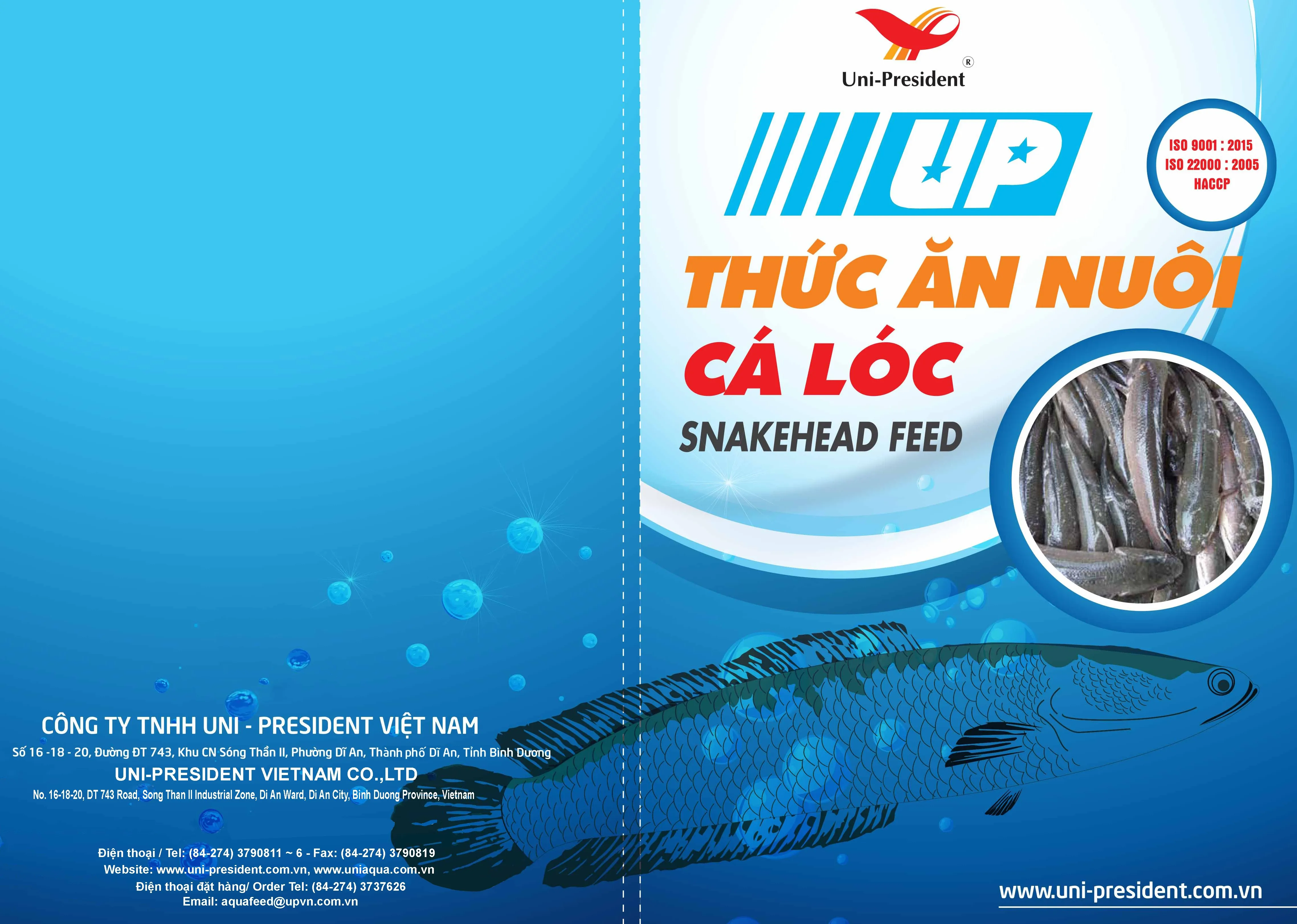 Snakehead Pellet Feed Growth Booster Exported from Vietnam with Premium Fish Meal Ingredient 40-42% Protein 25kg/bag Fish Food