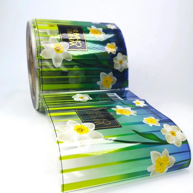 Eco-Solvent Ink Custom Square Roll for Bottle Label Transparent Stickers