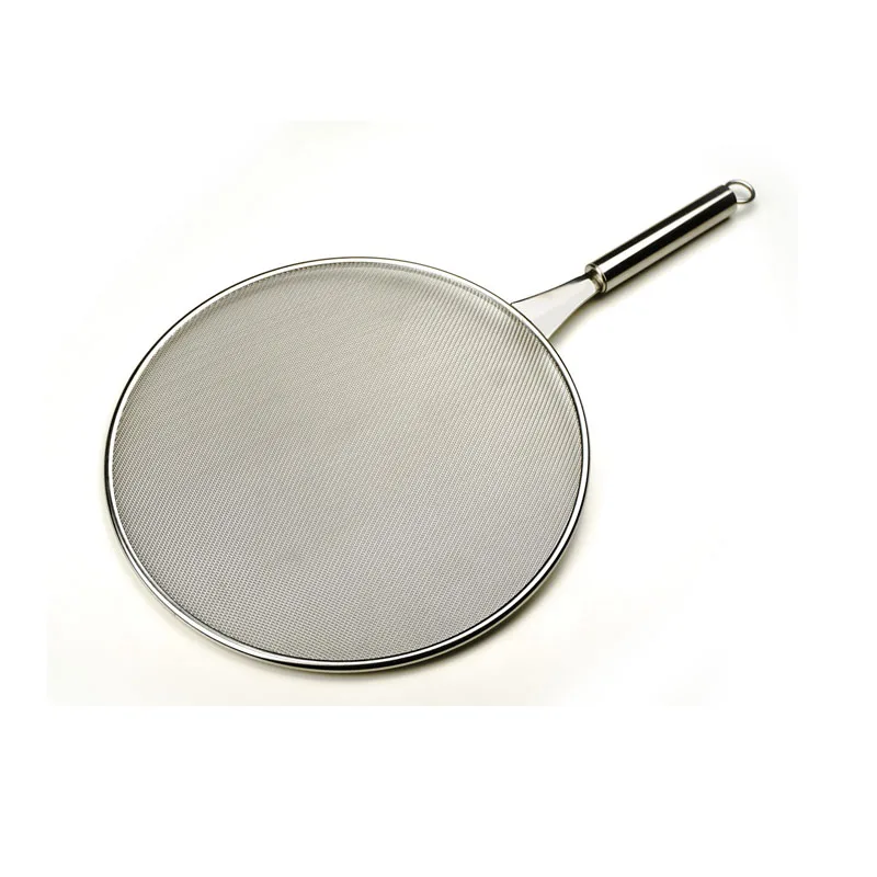 High-Quality 18/8  Stainless Steel twill Mesh Oil Grease Splatter Screen For Frying Pan