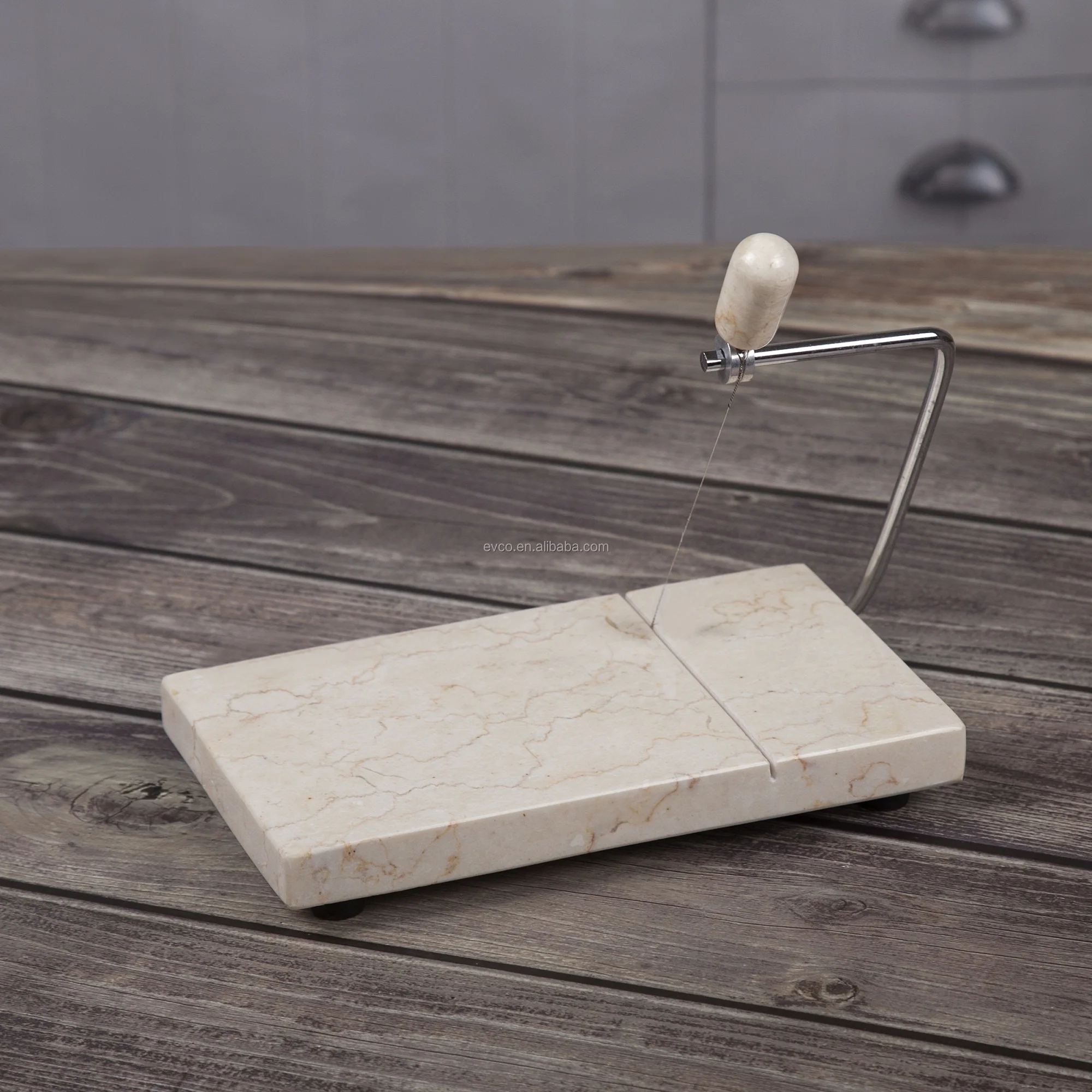 Natural Champagne Marble Cheese Slicer