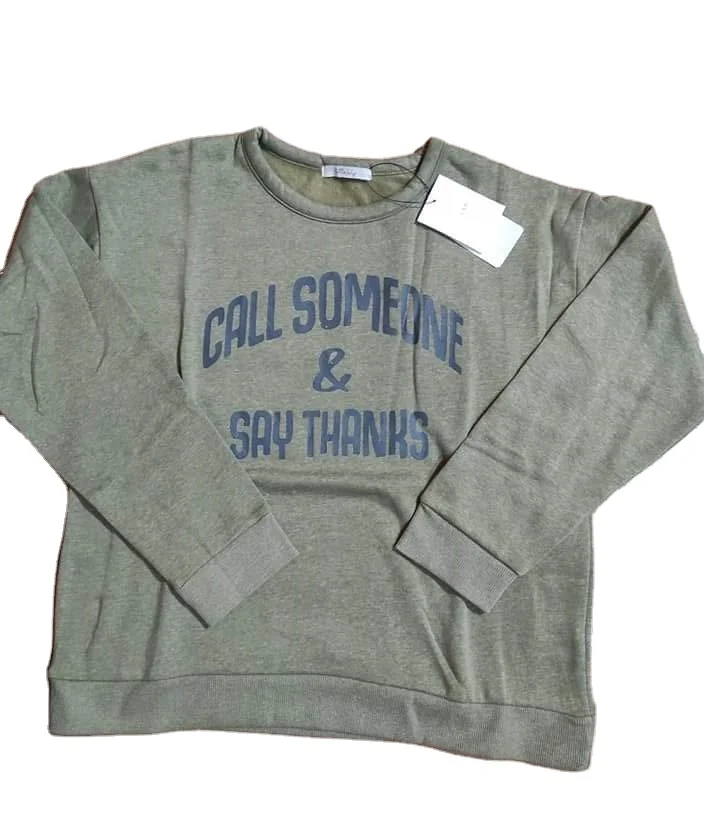 Winter Warm Fleece Cotton Kids Jumpers Solid Unisex Boys Fleece Sweatshirts pullover