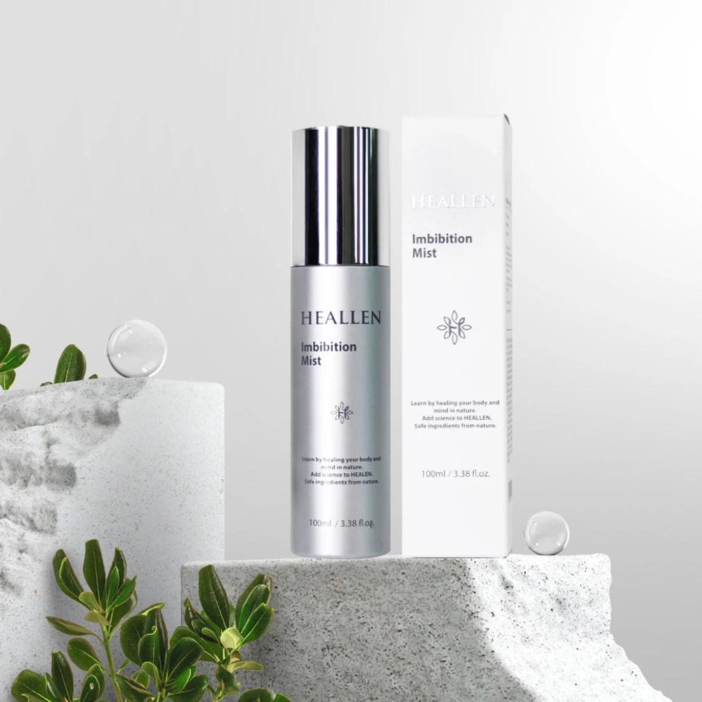 HEALLEN Imbibtion Mist Korean Facial Hydrating Mist Spray Centella Skincare with Collagen Peptide for Dry Skin