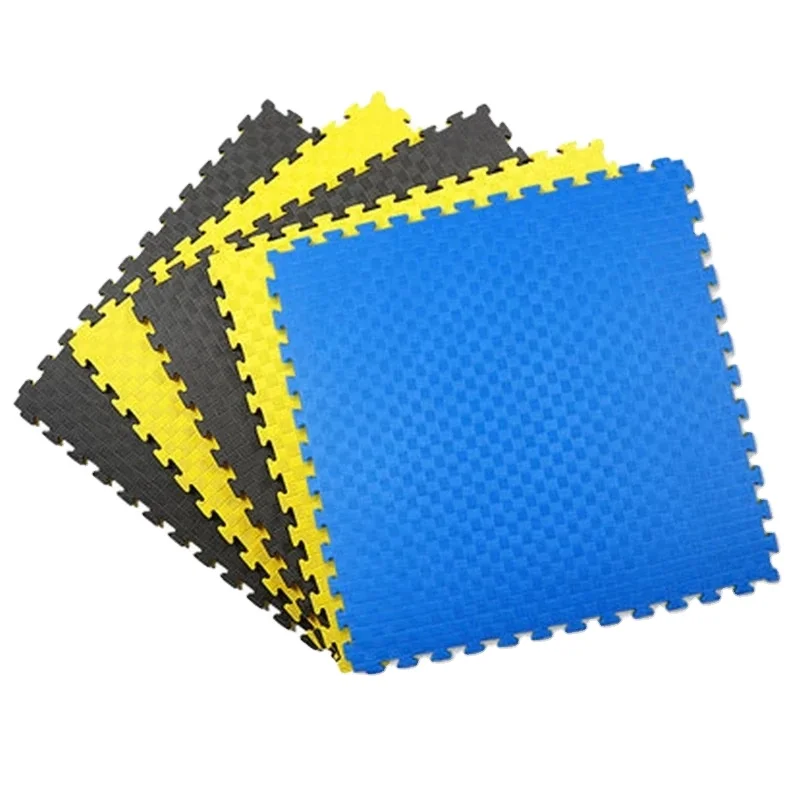 Wholesale martial arts mats custom logo printing karate mate 100% EVA High Density Taekwondo floor mat tatami judo karate mat