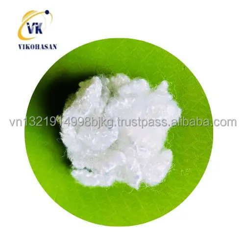 Top good quality of Regenerated 100% polyester staple fiber Vietnam Manufacturer best selling HCS HS fiber for stuffing material