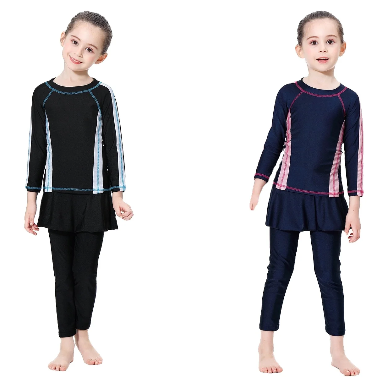 Turkish Clothing Traditional Girls Muslims Modesty Anti-UV Full Cover Body