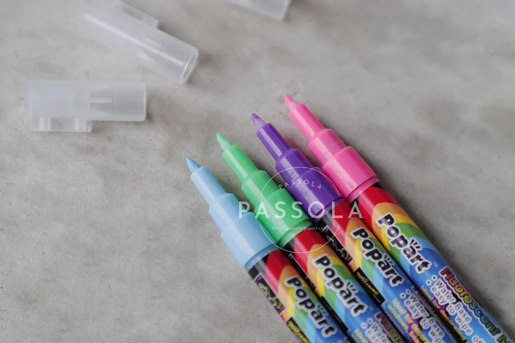 1 мм маркер с тонким кончиком на водной основе стираемый жидкий мел 50