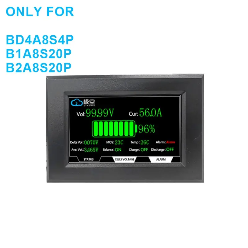 EU STOCK JKBMS Smart Active Balance Bms Accessory Rs485 Lcd display jk Adapter