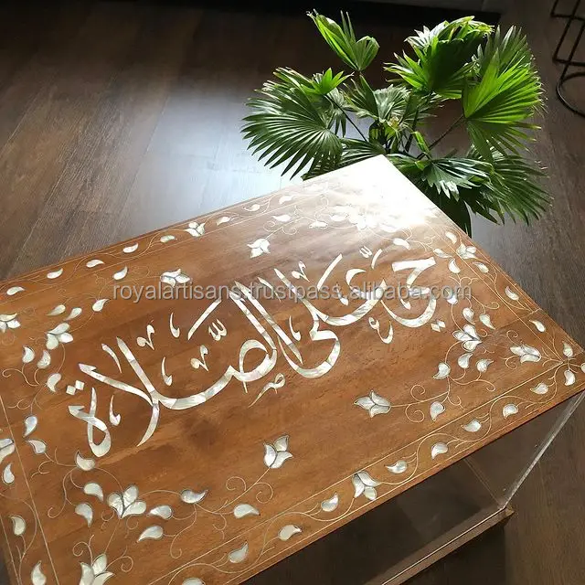 High Quality Custom Made Acrylic Gift Box Case Mother of Pearl Inlay With Wooden Lid Display Box