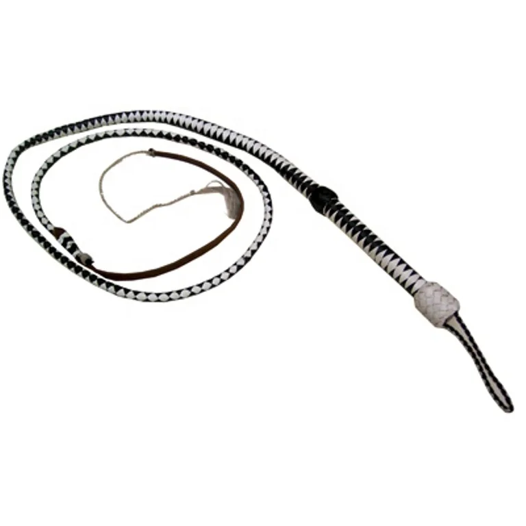 LEATHER BULL RIDING WHIPS FLOGGER HANDMADE WHIP HEAVY DUTY BULLWHIP