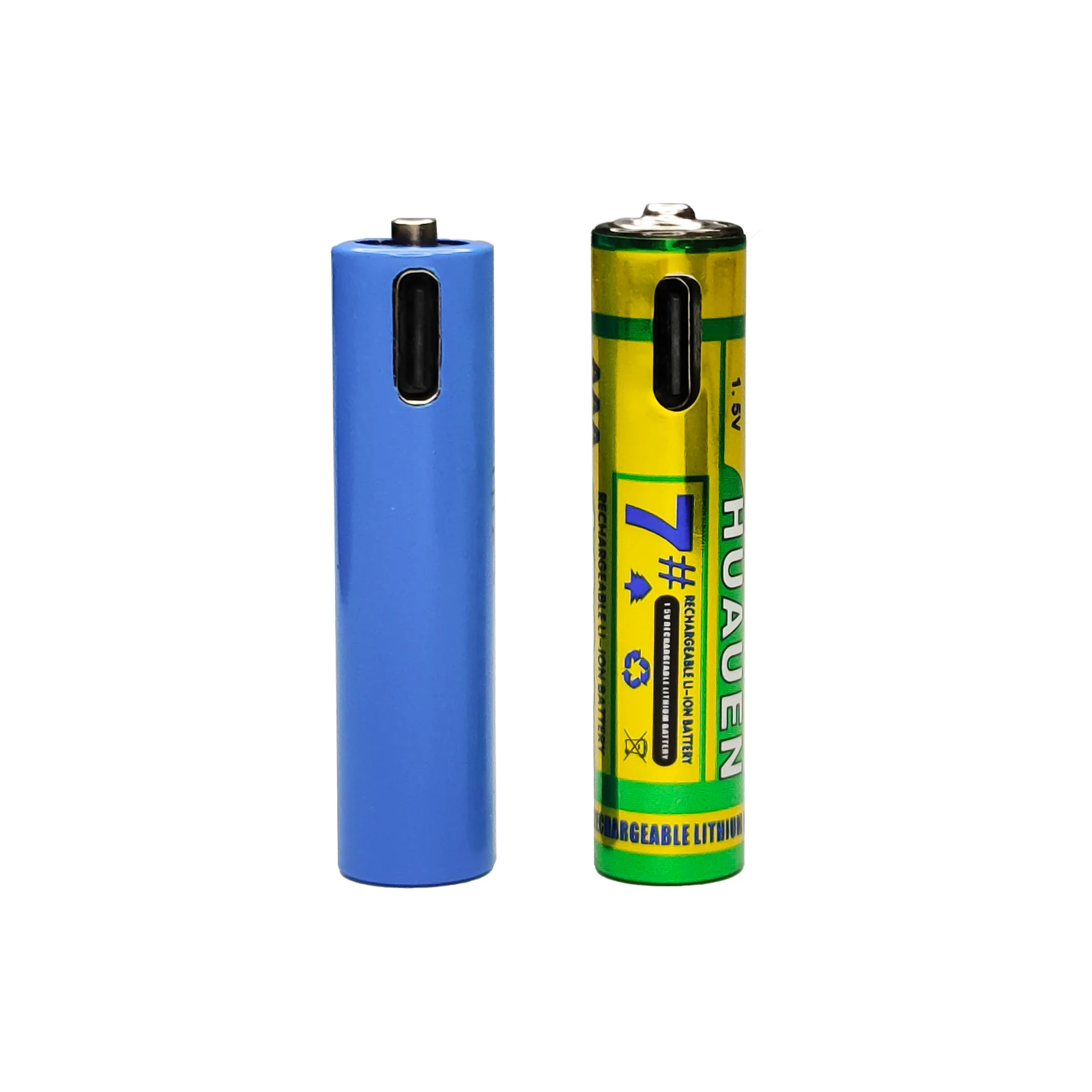 OEM Custom LOGO 1.5V 740mWh 10440 Lithium-Ion Battery USB Type-C AAA Rechargeable Battery