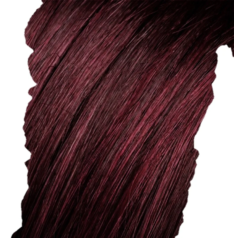 Herbal Real Pure No-Ammonia Peroxide-Free Henna Based Wine Red Hair Color Three Time Refined Color