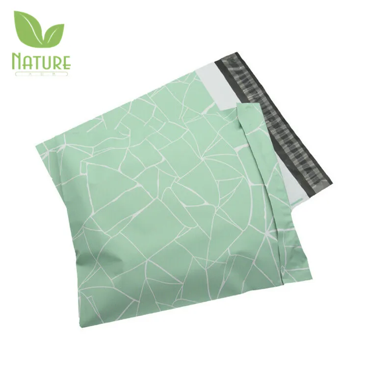 tearproof strong self adhesive sealed tape pink courier bags custom polyester mailers envelope plastic packaging mailing bag