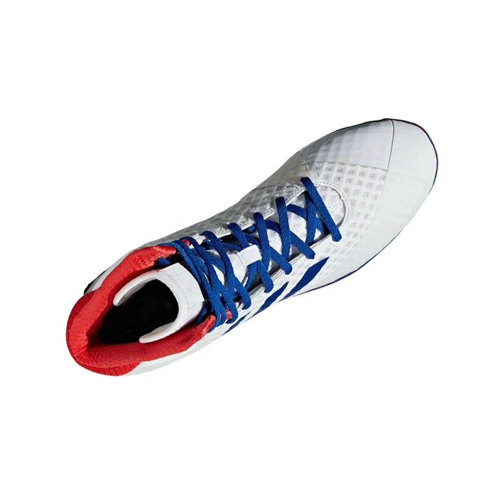 Wholesale Custom Made Professional Non Slip PU Leather Rubber Soul Breathable Comfortable Sports Shoes Wrestling Shoes