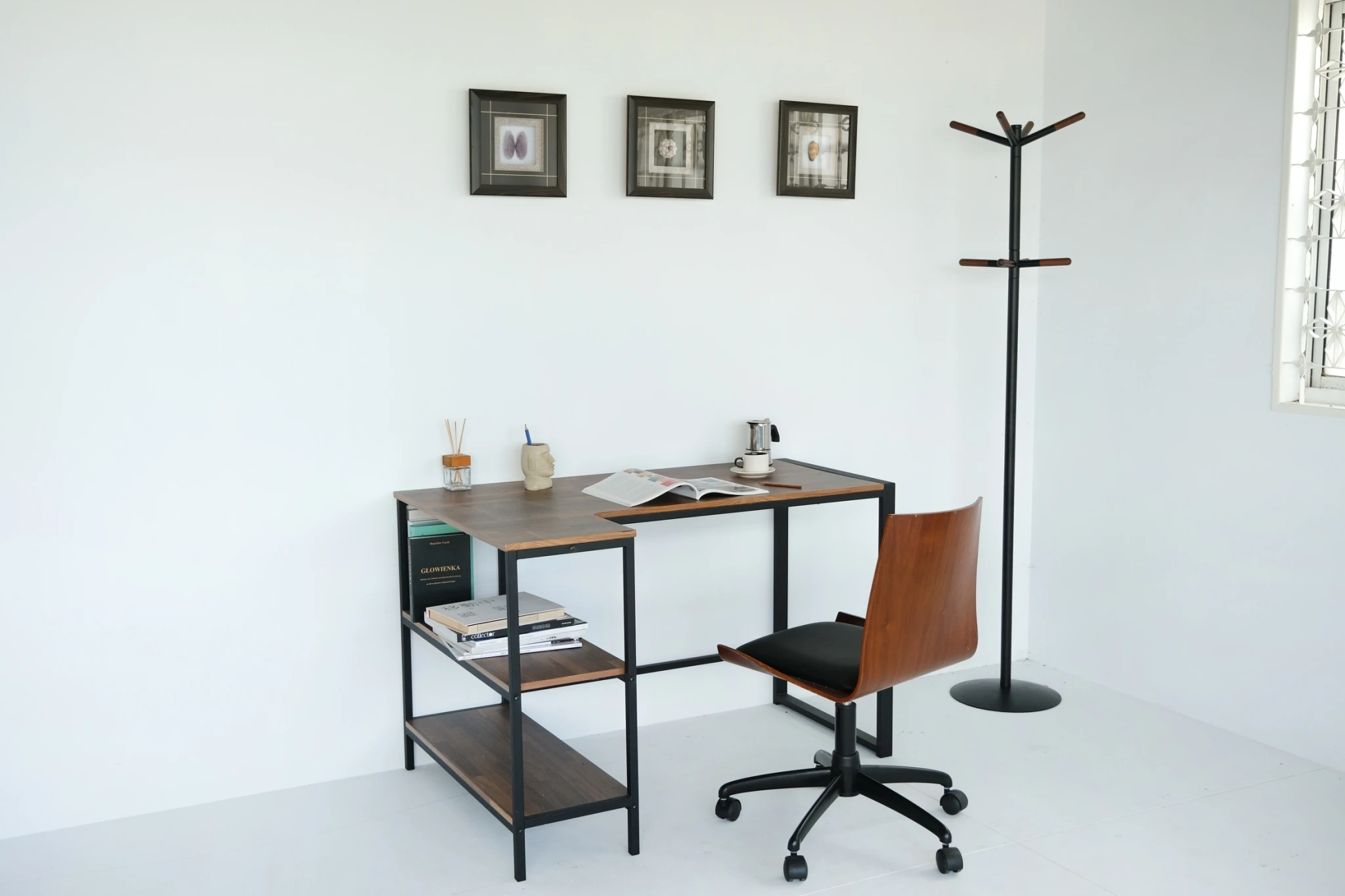 L Shaped Corner Office Writing Desk Computer Desk for Workstation