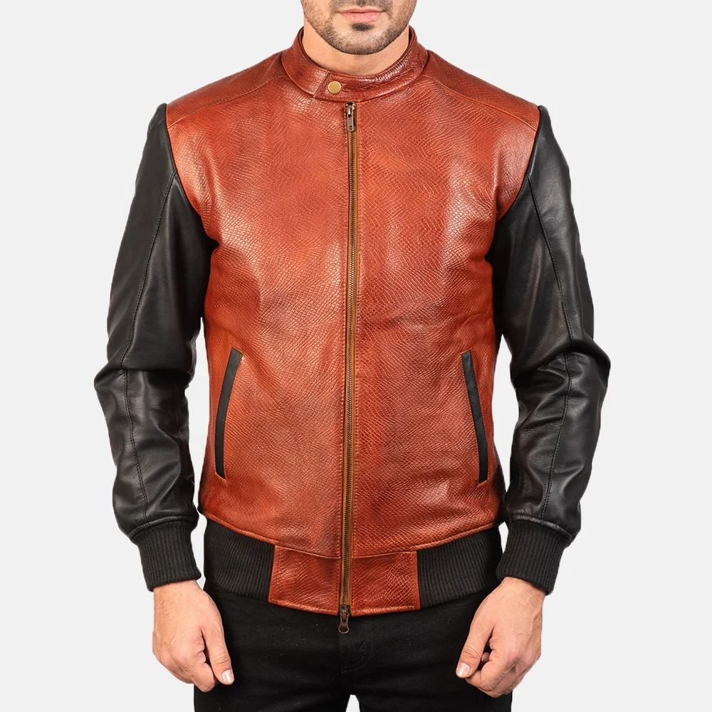 Latest Quilt Motorbike Sports And Casual Wear Leather Jacket For Sale Bomber Men Leather Fashion Jacket
