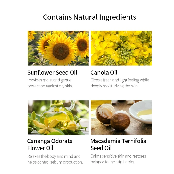 iUNIK Calendula Complete Deep Vegan Cleansing Oil 94% Plant-based Oils Blackhead Melting Makeup Remover