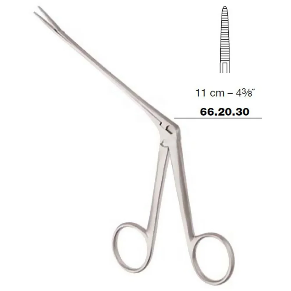 Reusable ENT Sinus Forceps Sinoscope Instrument Nasal Cutting Forceps With Suction