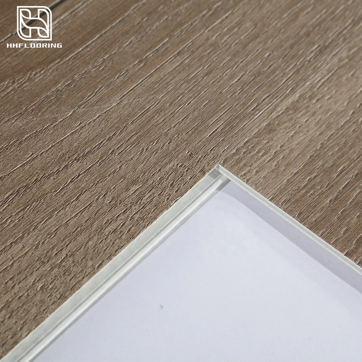 HH Flooring sound reducing 6mm embossed stone plastic composite flooring SPC vinyl plank tiles