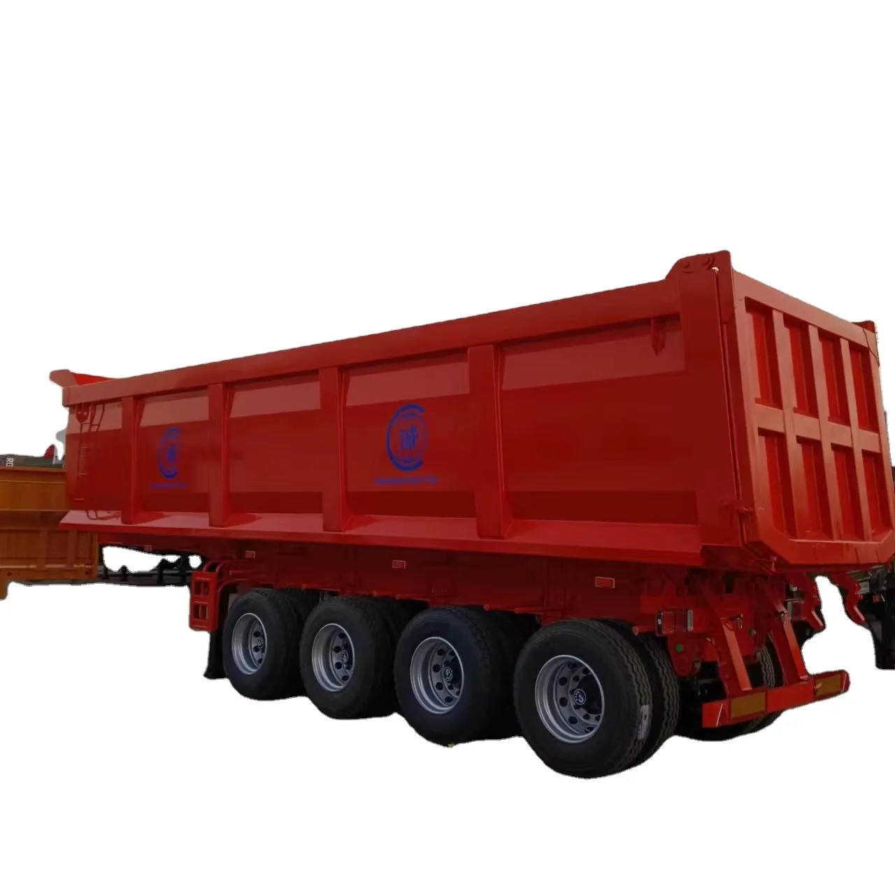 Brand New 3 Axles Dump Trailer 40tons 60tons U-type Dump Trailer Truck 4Axles Hydraulic System Trailers