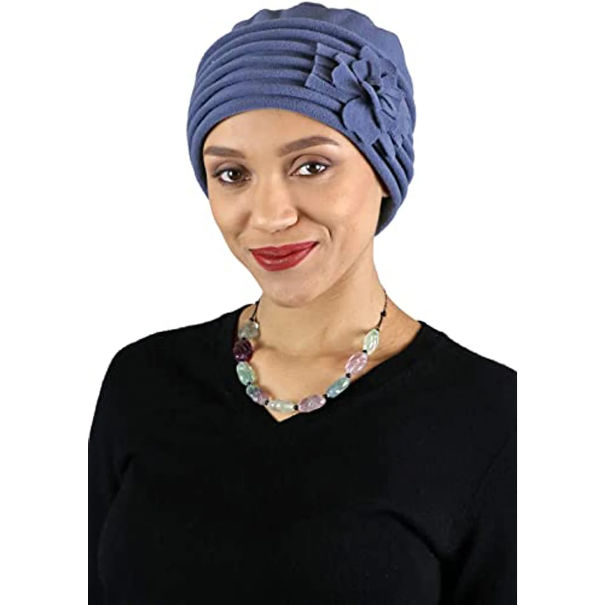 Custom high quality ladies beanie knitted hat