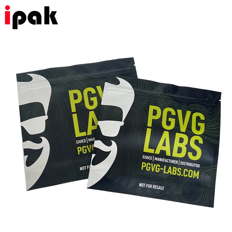 Matte Black Package Stand Up Pouch Aluminum Foil Packaging Zip Lock Bag Doypack Mylar Storage Food Bags