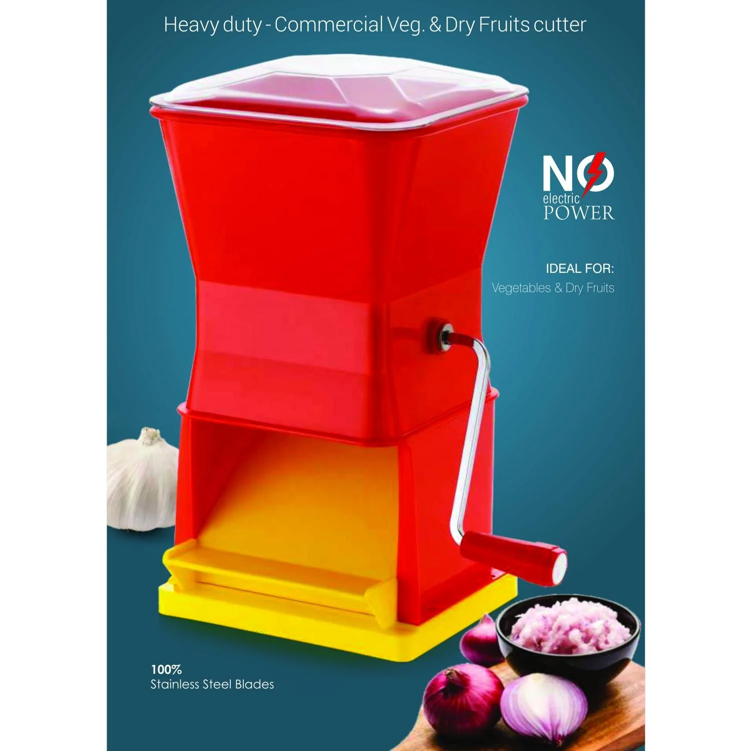 Premium Quality Plastic Chilli Cutter with Handle and Steel Blades Vegetable Scraper Onion Fruit Choppers for Lagos Wholesaler