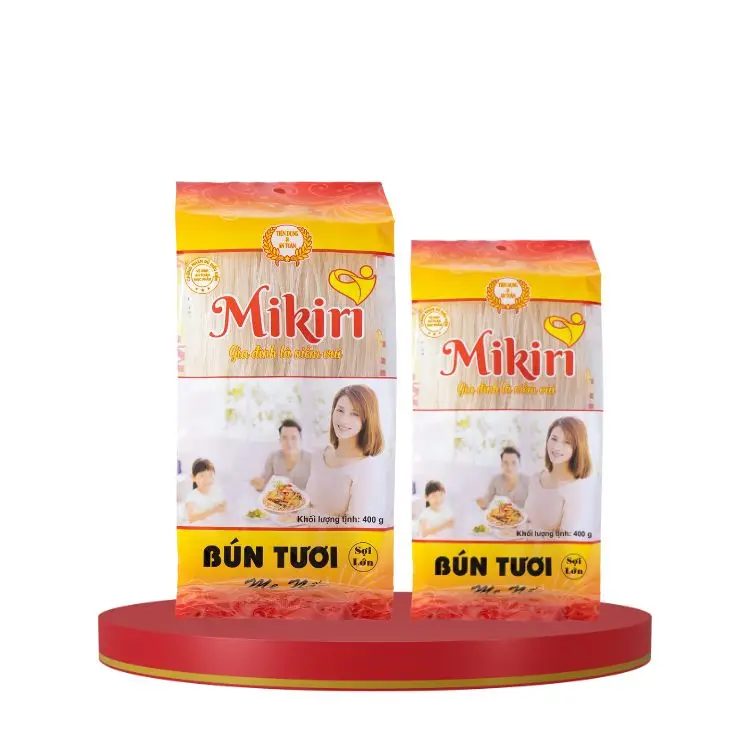 [Top Quality Product] Rice Noodles 400 gram Ingredient Rice Flour 95% Water Cooking 7-10 minutes Eat with Soup, Food Chewy Taste