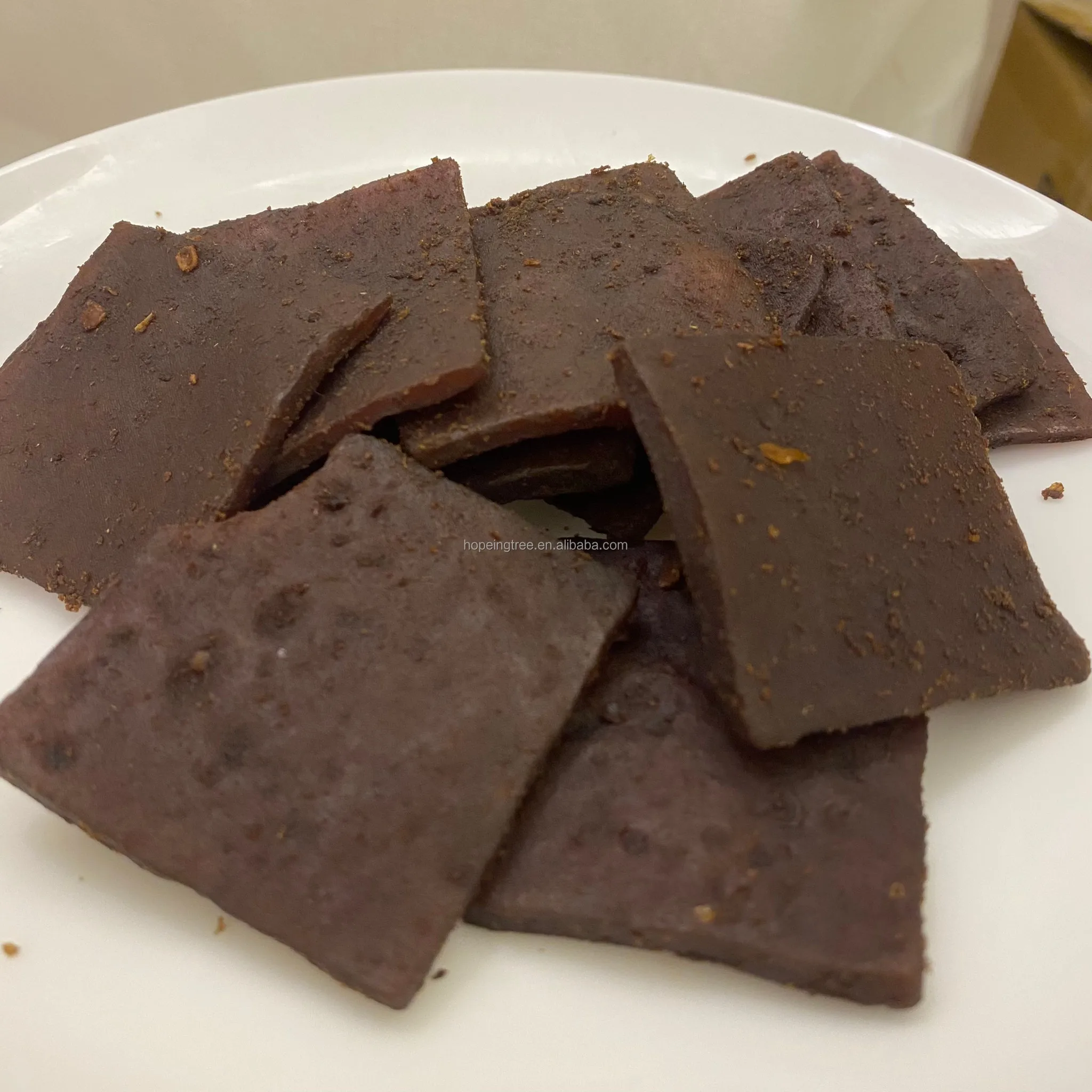 Dried Bean Curd With  VegetarianHigh quality produced in Taiwan Spiced slices