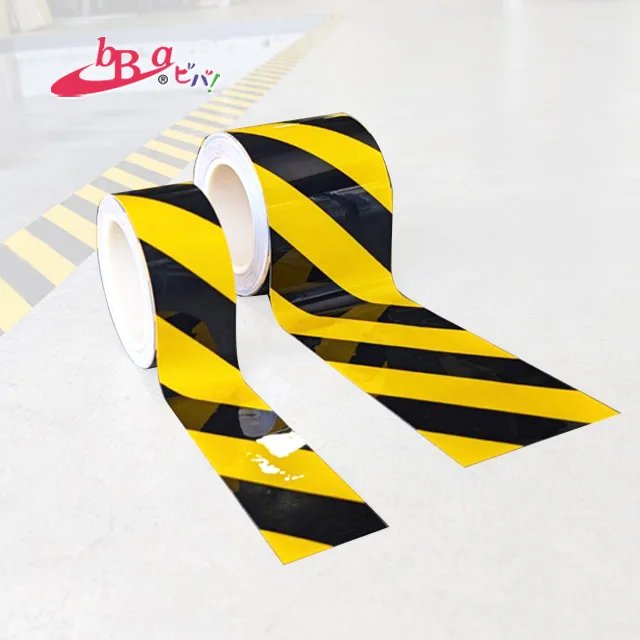 bBa! Super Line Tape Japanese Adhesive Safety Warning Tape Scratch-Resistant and Tear-Resistant Model Number Caution Tape