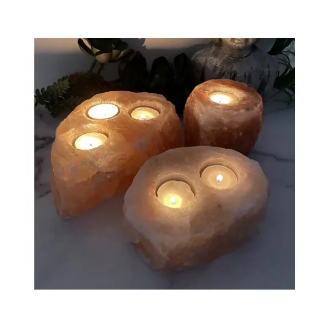 Качественный подсвечник для чая изготовленный из гималайской соли по хорошей цене