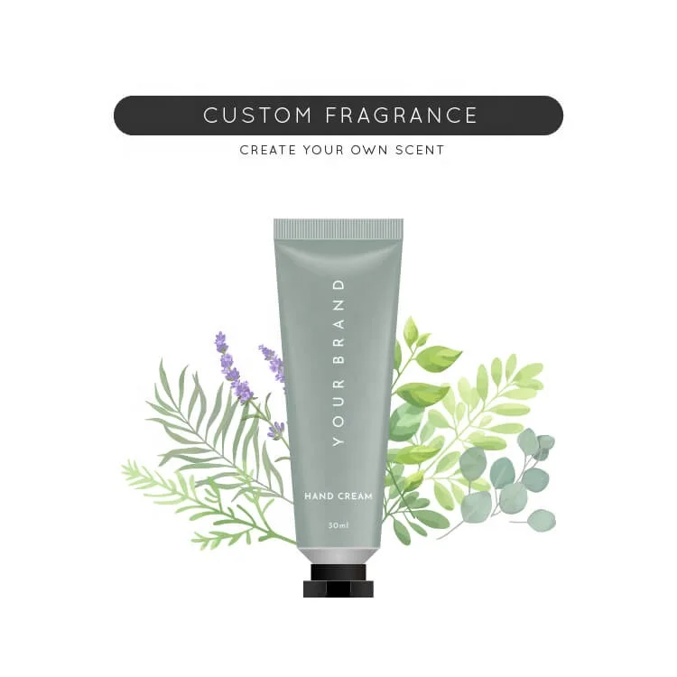 Private Label Hand Cream For Men 30ml Tube Delicate Scent Quickly Absorbed Lotion