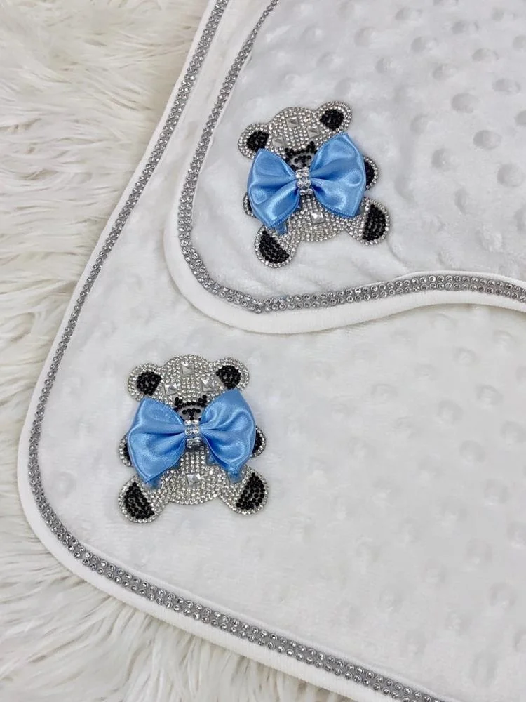 Wholesale Custom Modern Luxury Style Portable Newborn New Design High Quality Blue Small Bed For Baby  Lux Portatif Baby Bed