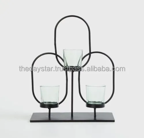 Customizable High Quality Metal T-light Holder Decorative Hanging For Home And Wedding Decor
