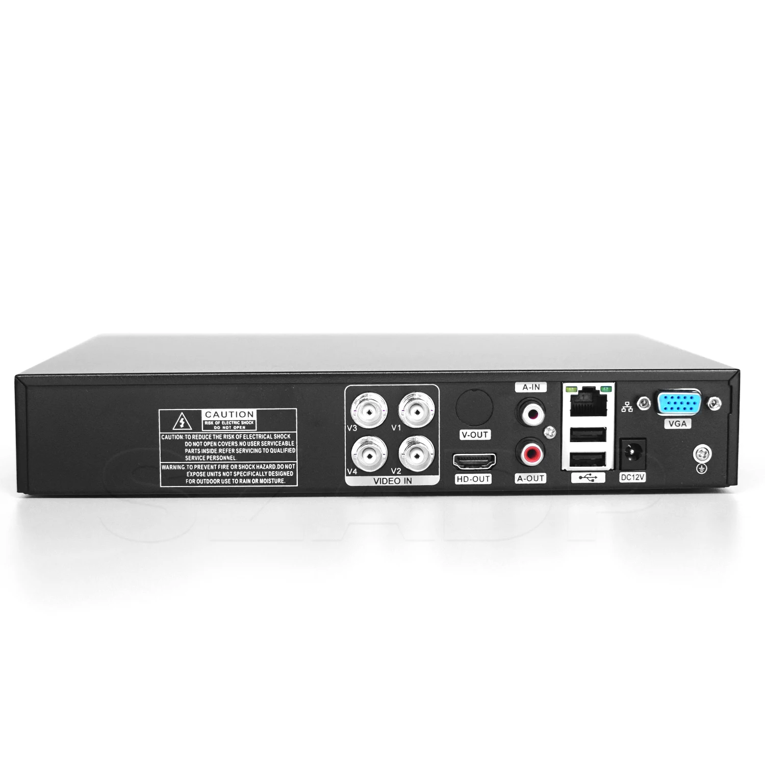 Высококачественный AHD DVR 5-в-1 цифровой видеомагнитофон с адаптером питания и винтовой упаковкой поддержкой мыши