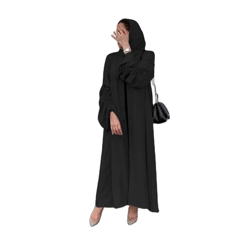 Custom Summer Casual Girls Maxi Kaftan Plus Size Prayer 2022 Womens Islamic Abaya Dress Manufacturer