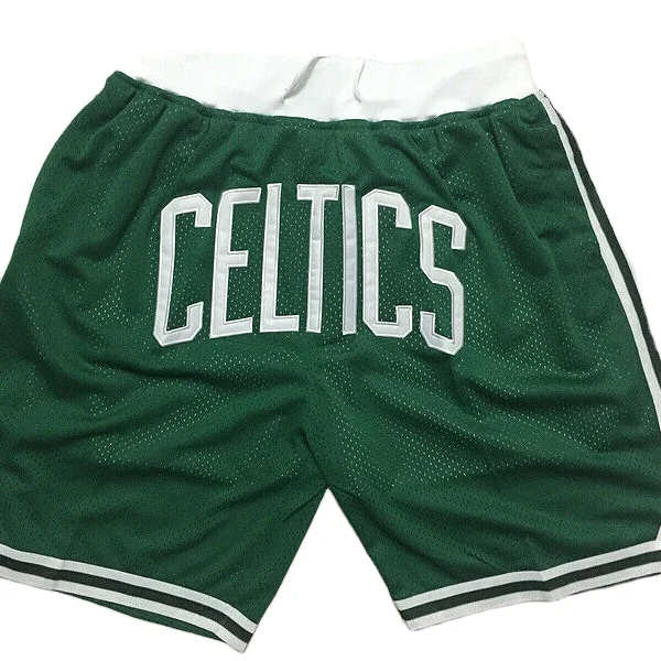 2022 Best Latest logo Custom Sublimation  Basketball shorts raptors pockets polyester white mesh