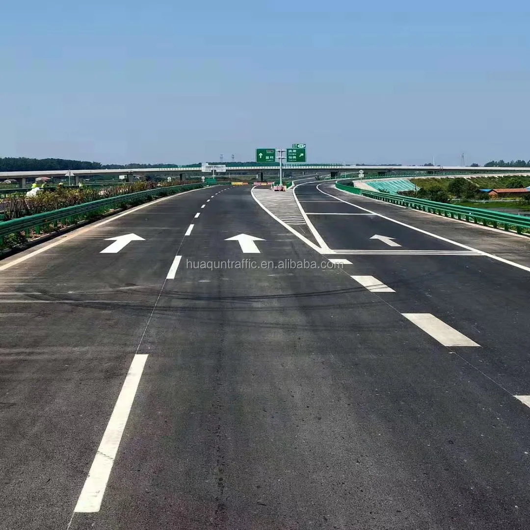 Hot Melt Manufacturers AASHTO Reflective Highway Thermoplastic Road Mark Paint 30%Pre-Mixed Glass Beads Road Marking Paints