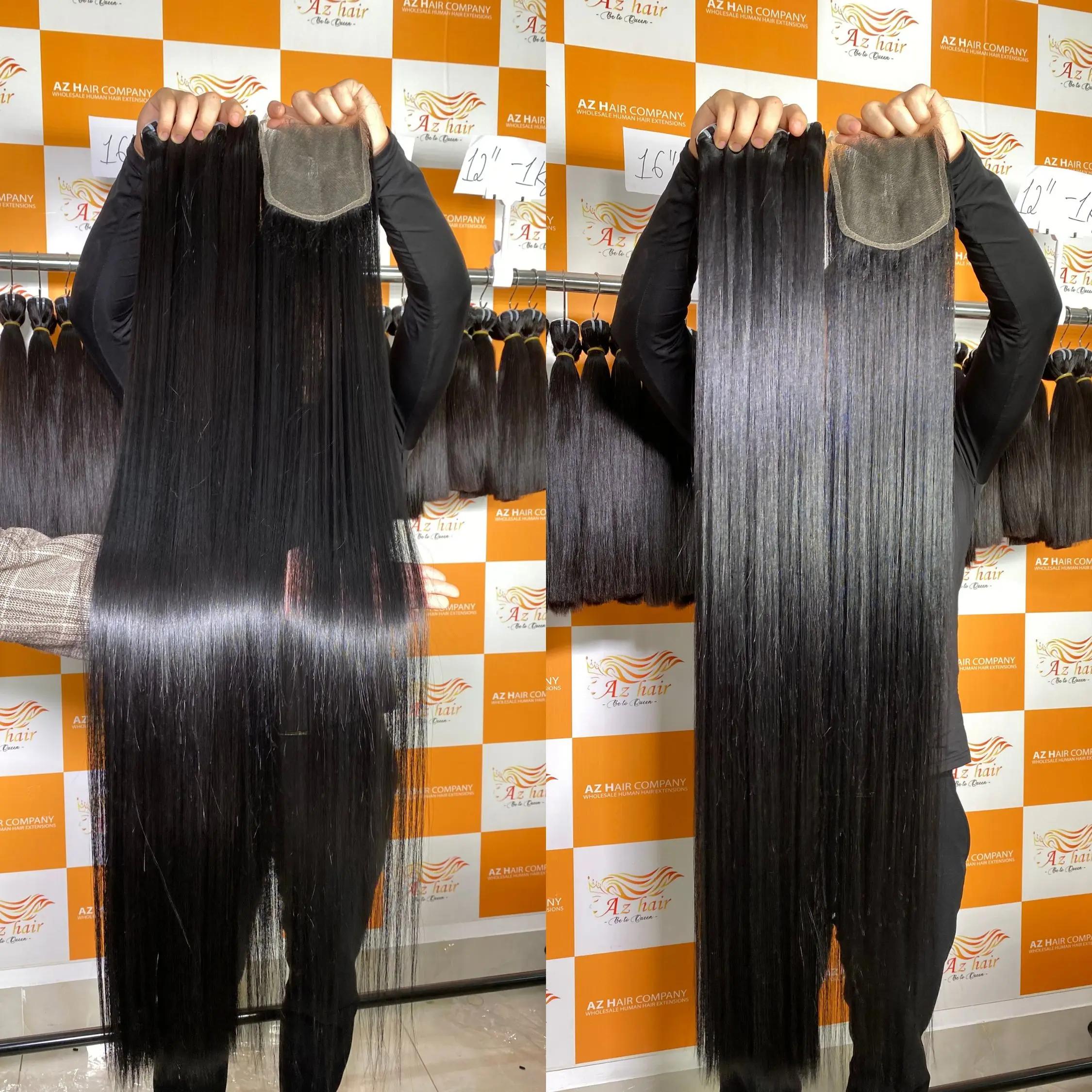 Top Hair Vietnam Bone Straight Silky Smooth Hair Raw Donor Vietnamese Human Hair To Make Wig Wholesale Price