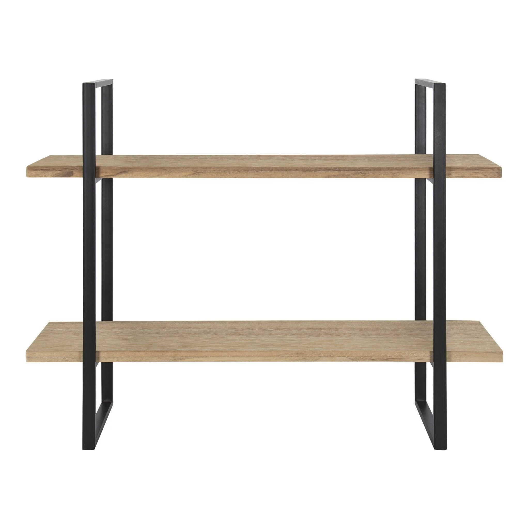 Деревянные настенные полки для гостиной | Настенная полка украшения дома с металлической подставкой