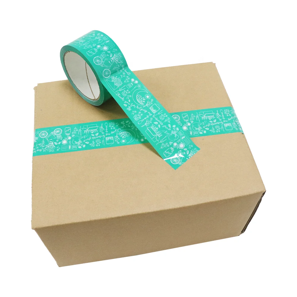 Custom Adhesive Branded Shipping Tape Custom Logo Bopp Packing Tape Custom Tape for Packaging