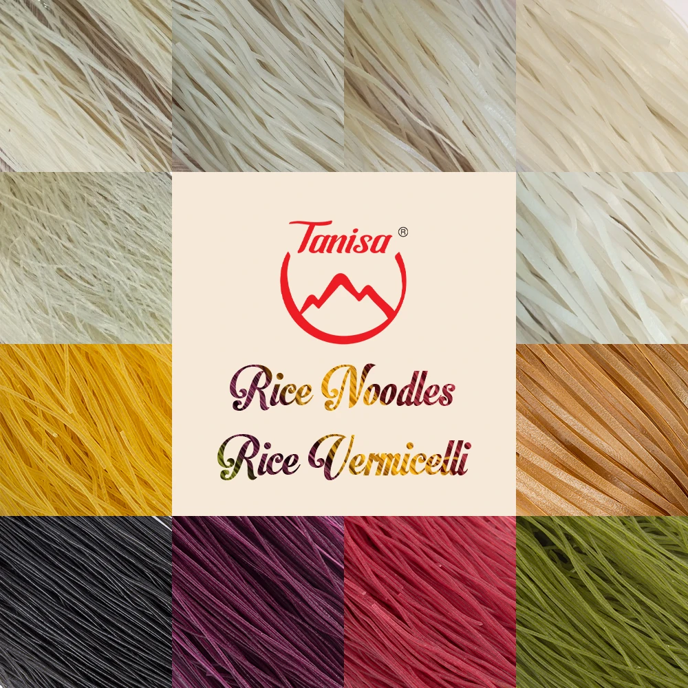 Hot Products Vietnam Dry White Rice Vermicelli Noodle Low Carb Noodles Manufacturing Company HALAL, ISO, HACCP Certification