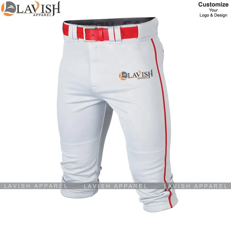Пользовательские бейсбольные брюки оптовая продажа Бейсбольные серые для гольфа